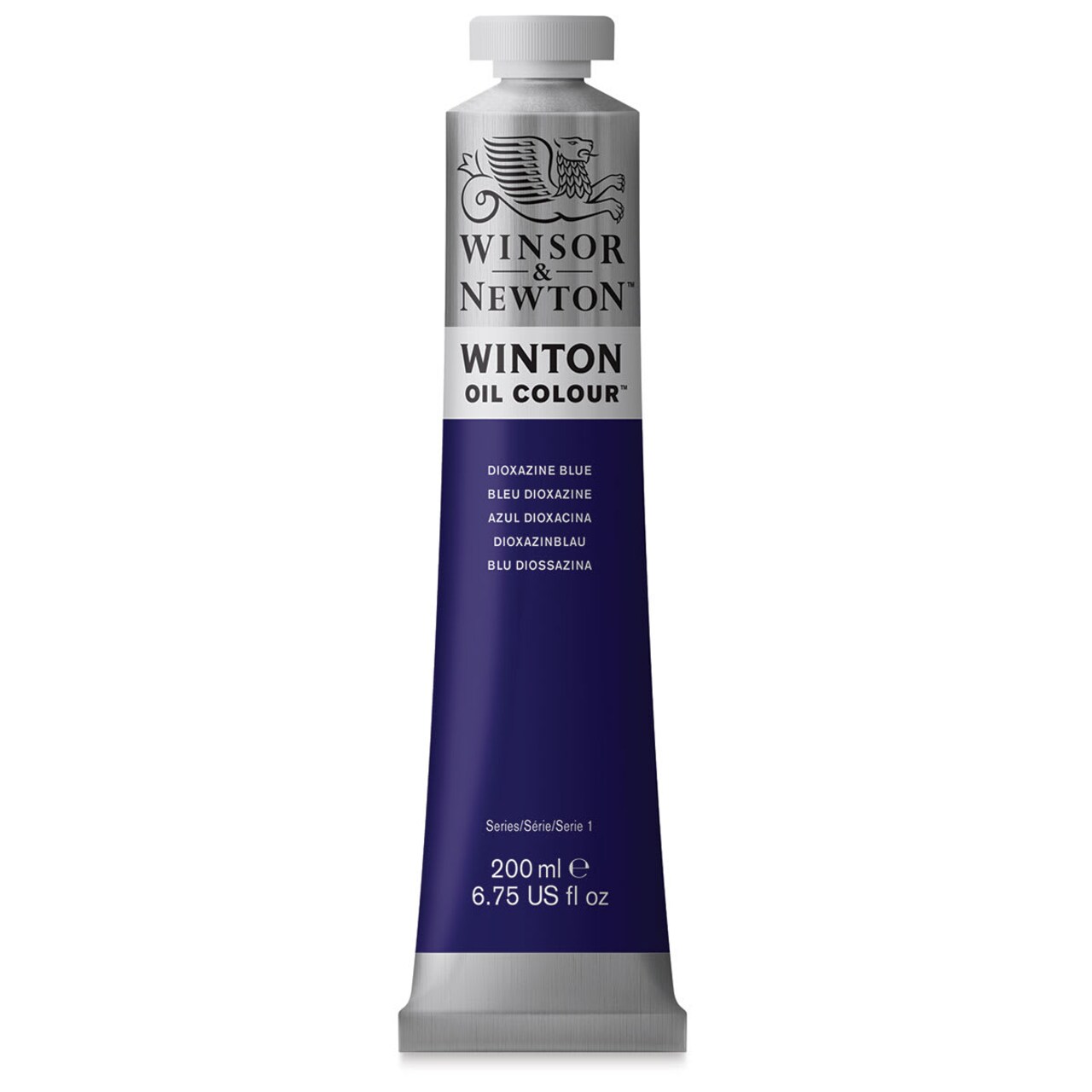 Winsor & Newton Winton Oil Color - Dioxazine Blue, 200 ml tube